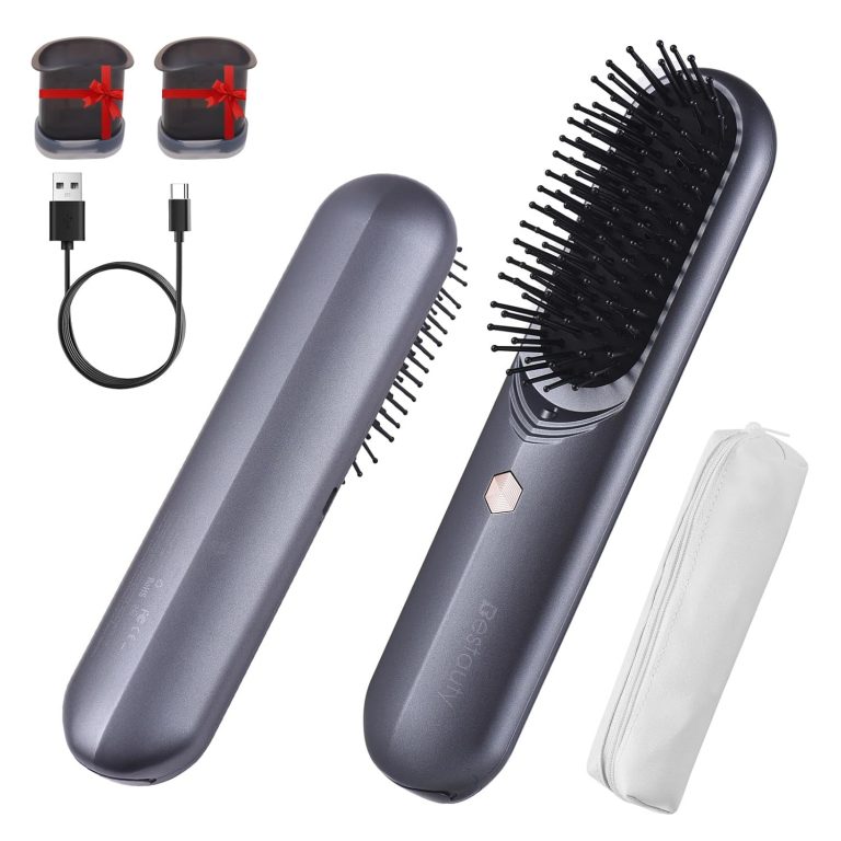 Bestauty Haarbürste, Elektrische Haarbürste mit automatischer Haaröl - Applikations, Massagebürste für die Kopfhaut, Entwirrbürste für lange Haare & Locken, mit 2 Haarpflegeölkapseln, Grau6.99€ ➡️ https://www.amazon.de/dp/B0DNJS3LM1/?tag=preisfehlerheute-21