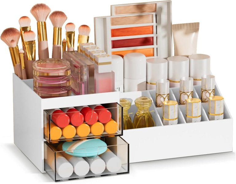 Subsky Make up Organizer mit Schubladen, Kosmetik-Aufbewahrung, Hautpflege Organizer, Multifunktions-Organizer für Büro, Kosmetik-Aufbewahrungsbox mit Schubladen für Schminktisch, Badezimmer, Weiß9,98€ statt 16,65€➡️ https://www.amazon.de/dp/B0FPG49Q7P/?tag=preisfehlerheute-21