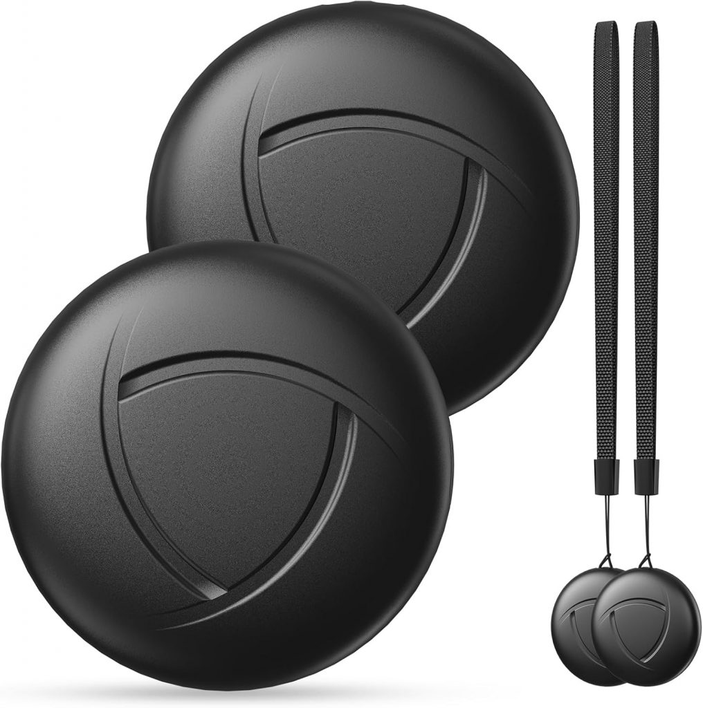 👑 Smart Tracker Tag 2-Pack &ndash; GPS Tracker Smart Tag Kompatibel mit Apple Wo ist? (iOS NUR),Wasserdichter Gegenstandssucher,Bluetooth-Schl&uuml;sselfinder f&uuml;r Geldb&ouml;rse,Gep&auml;ck,Austauschbare Batterie