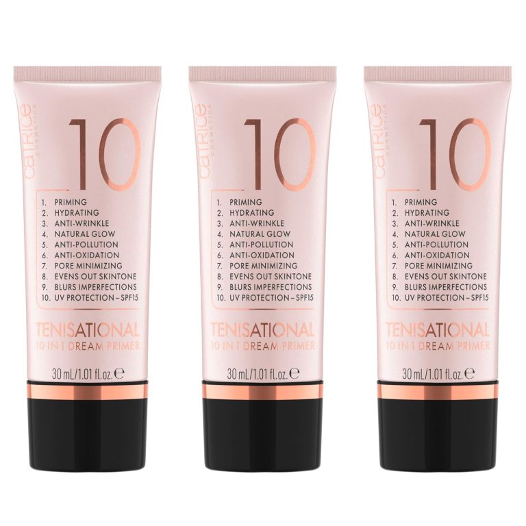 Catrice Ten!sational 10 in 1 Dream Primer, Nude, Anti-Aging, feuchtigkeitsspendend, natürlich, vegan, UVA- und UVB-Filter + SPF 15, ohne Parabene, Nanopartikel frei, 3er Pack (3x30ml)8.80€ ➡️ https://www.amazon.de/dp/B08G1TPDYQ/?tag=preisfehlerheute-21