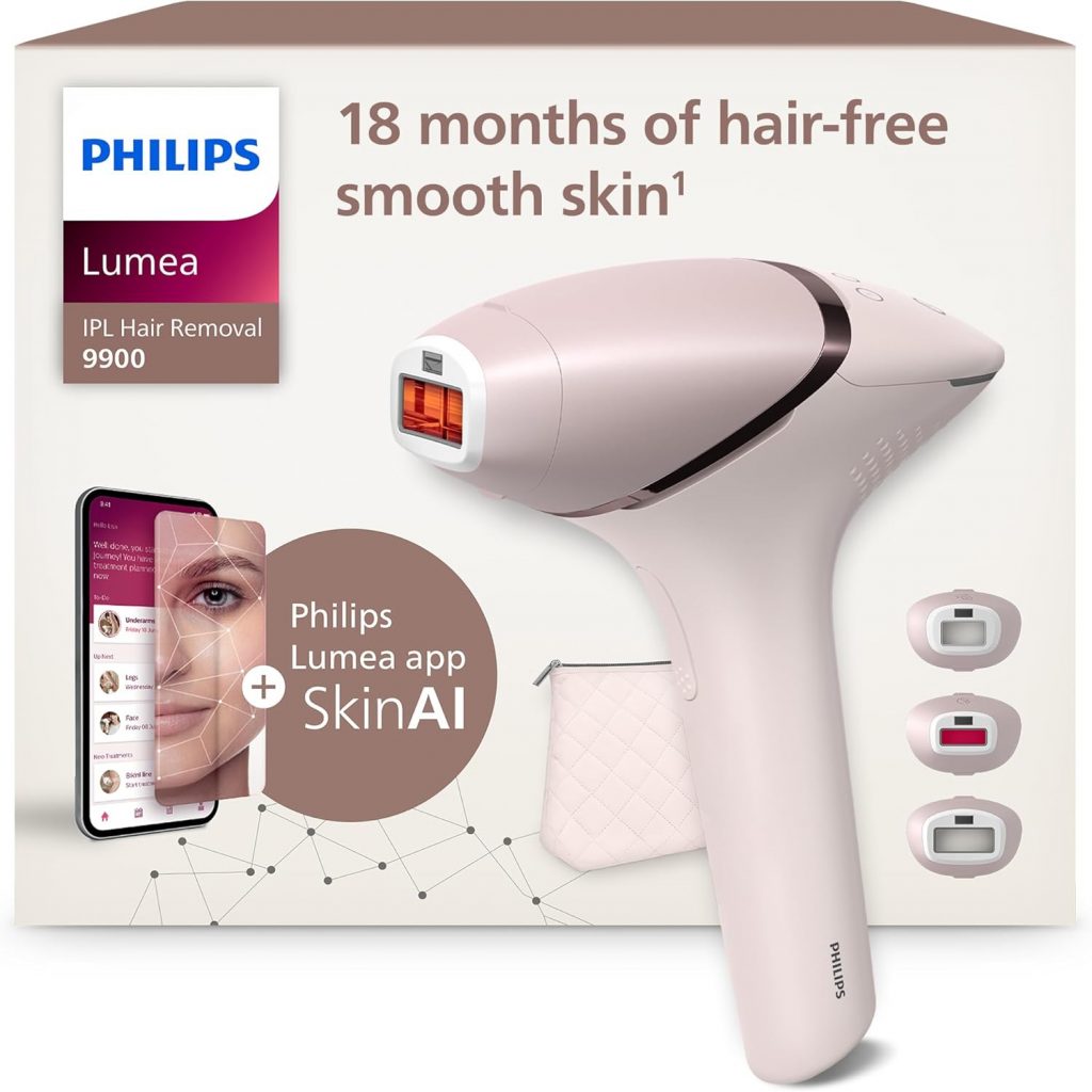 👑 Philips Lumea IPL 9900 Series Haarentfernungsgerät mit SenseIQ & SkinAI Technologie – Alternative zur Laserhaarentfernung – 3 Aufsätze für Körper, Gesicht & Präzisionsbereiche, kabellos (BRI953/02)398,99€ statt 629,99€ – 37,0 🔥🚚 Verkauft durch Amazon und Versand durch Amazon511 Bewertungen: 4.2 / 5.0 ⭐️⭐️⭐️⭐️🛒 zu Amazon https://www.amazon.de/dp/B0DJD29WKV/?th=1&tag=preisfehlerheute-21#038;psc=1&tag=preisfehlerheute-21