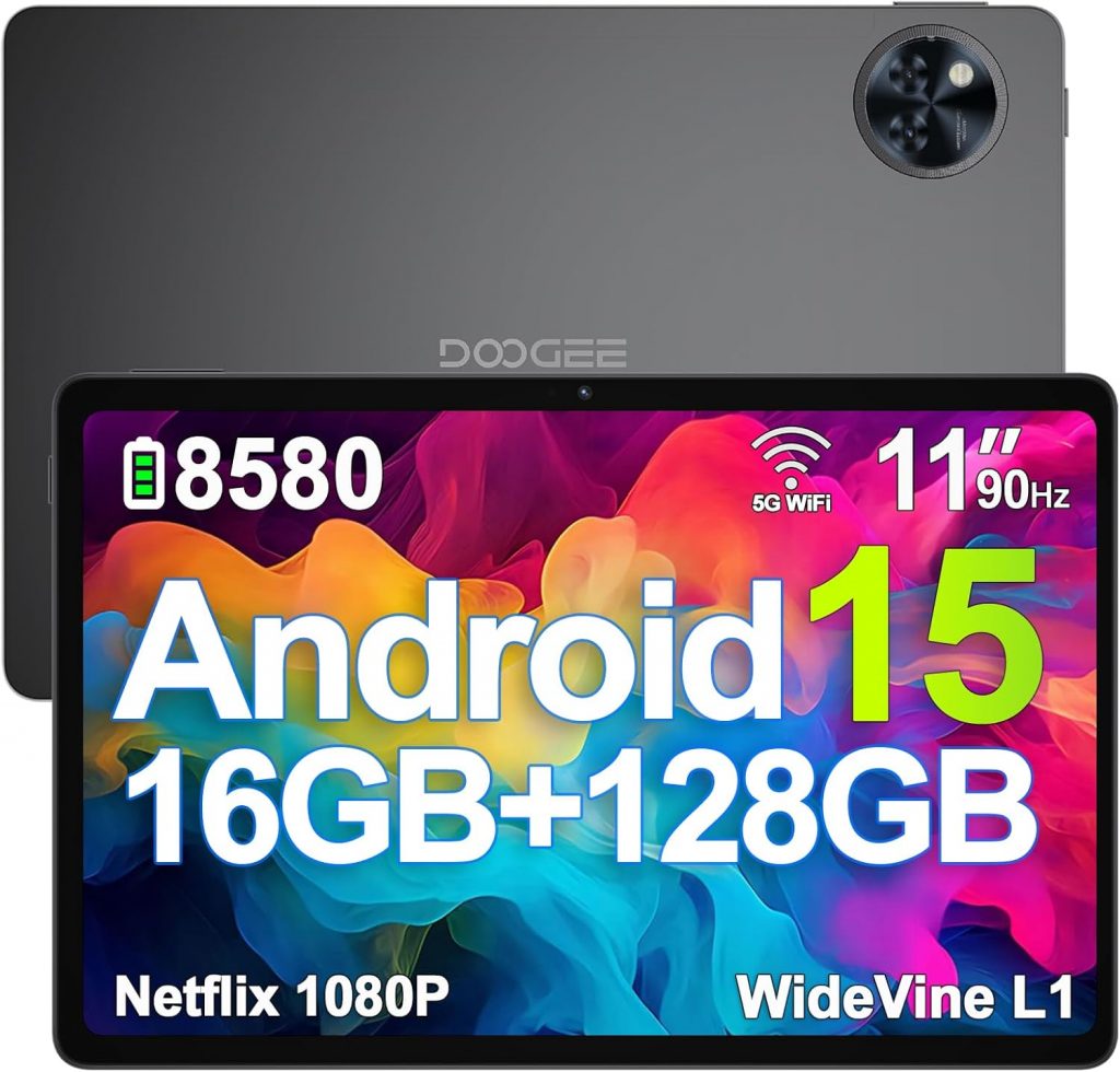 🤴 DOOGEE U11 Android 16 Tablet 11 Zoll Gemini AI 16GB RAM +128GB ROM (2TB TF), 8580mAh Gaming Tablet Unisoc T7200 Octa-Core, Widevine L1+13MP+5MP Tablets PC, 2.4G+5G WLAN GMS/3.5mm Audio/OTG/GPS/Face ID99,99€ statt 159,99€ - 38,00 % 🔥🚚 Verkauft von Fusionux und Versand durch Amazon900 Bewertungen: 4.5 / 5.0 ⭐️⭐️⭐️⭐️⭐️🛒 zu Amazon https://www.amazon.de/dp/B0DJW6MYRL/?amp%3Btag=preisfehlerheute-21&%3Bamp%3Bth=1&%3Bamp%3Bpsc=1&tag=preisfehlerheute-21