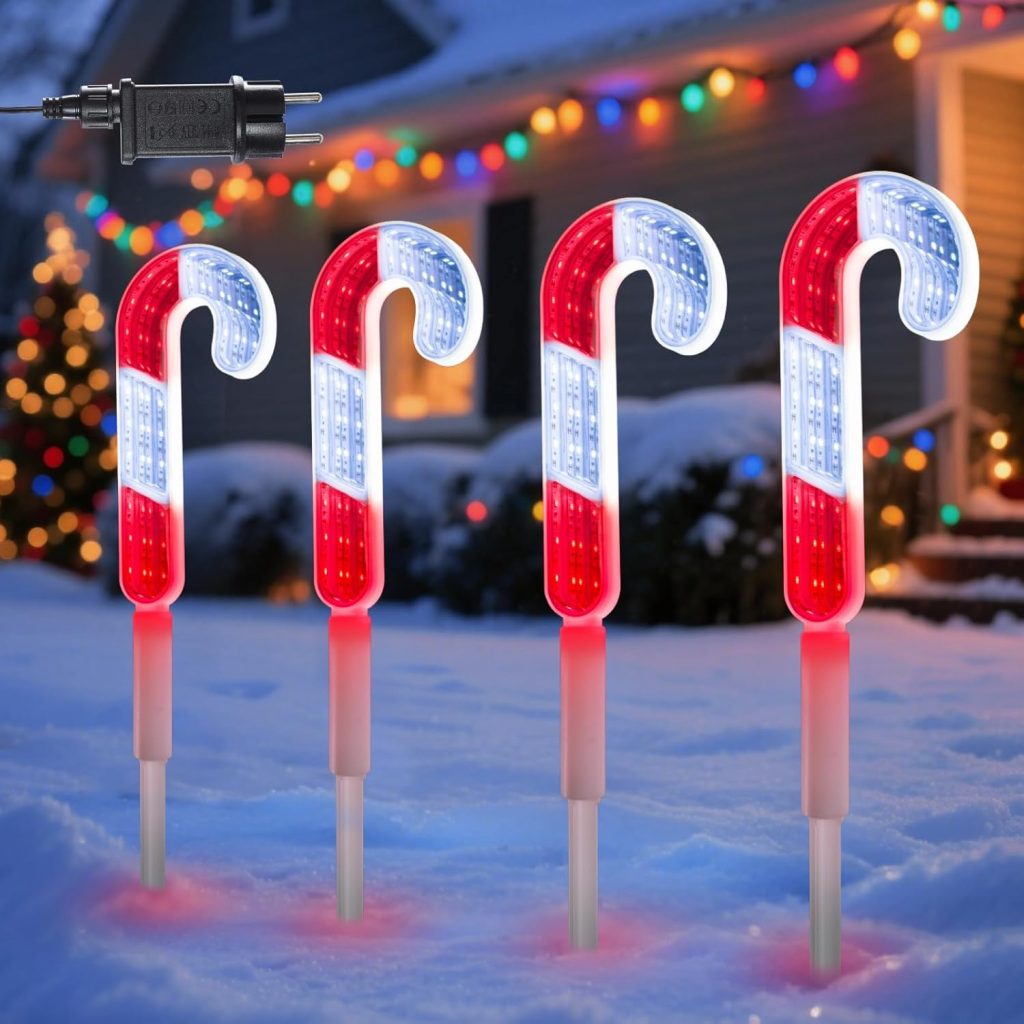 👑 Quntis LED Gartenstecker Weihnachten mit Erdspieß 3D-Tunneleffekt 4 Zuckerstangen Strombetriebene Weihnachtsdeko Gartendeko, IP44 wasserdichte Weihnachtsbeleuchtung Outdoor für Hof Weg Balkon13,19€ statt 32,99€ - 61,00 % 🔥🚚 Verkauft von HEGUANGYU und Versand durch Amazon855 Bewertungen: 4.4 / 5.0 ⭐️⭐️⭐️⭐️🛒 zu Amazon https://www.amazon.de/dp/B0F8NRK1JW/?amp%3Btag=preisfehlerheute-21&%3Bamp%3Bth=1&%3Bamp%3Bpsc=1&tag=preisfehlerheute-21