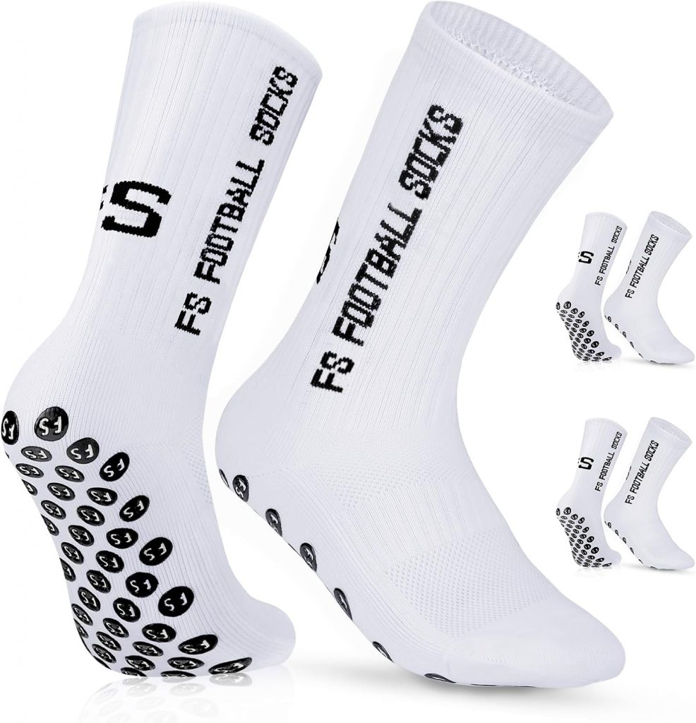 👑 Grip Socken Fussball 2 paar Fussball Socken Herren Unisex Socks | Anti-Rutsch-Design | Universal-Maßstab 39-46 | 75% Baumwolle | Stutzen Fußball Socken Kinder, Fussballsocken Männer8,90€ statt 12,99€ – 32,0 🔥🚚 Verkauft von Junbai889 und Versand durch Amazon620 Bewertungen: 4.6 / 5.0 ⭐️⭐️⭐️⭐️⭐️🛒 zu Amazon https://www.amazon.de/dp/B0DFQGMP7P/?th=1&tag=preisfehlerheute-21#038;psc=1&tag=preisfehlerheute-21