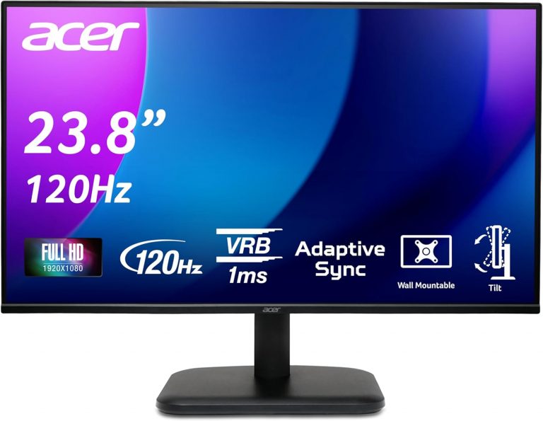 Acer EK241Y G Monitor 23,8 Zoll (60 cm Bildschirm) Full HD, IPS, 120Hz HDMI, 75Hz VGA, 4ms (GTG), HDMI 1.4, VGA, AdaptiveSync69,90€ statt 99,90€⚡️ Blitzangebot nutzen➡️ https://www.amazon.de/dp/B0DM679R7F/?tag=preisfehlerheute-21