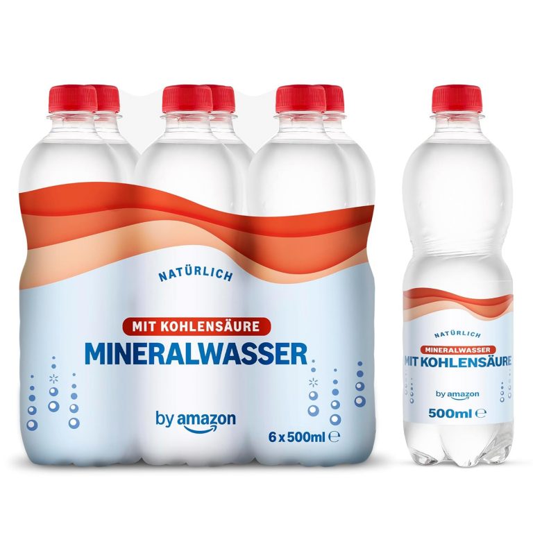 by Amazon Natürliches Mineralwasser mit Kohlensäure, 6x500ml1,05€ statt 2,09€➡️ https://www.amazon.de/dp/B0FD3SG9TY/?tag=preisfehlerheute-21