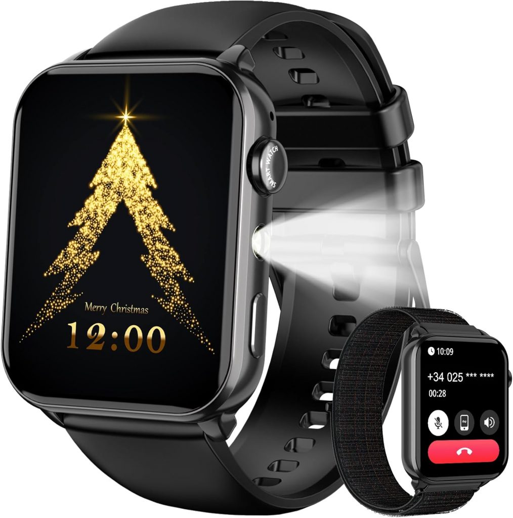 👑 Smartwatch Herren Damen, 1,91'' HD Touch Fitnessuhr mit LED Taschenlampe & Bluetooth Anrufe, 100+ Sportmodi Fitness Tracker mit SpO2-Schlaf-Schrittzähler-2 Armbändern, IP68 Wasserdicht für iOS Android25,88€ statt 129,99€ - 81,00 % 🔥🚚 Verkauft von HARIDUSLOOMING OÜ und Versand durch Amazon145 Bewertungen: 4.6 / 5.0 ⭐️⭐️⭐️⭐️⭐️🛒 zu Amazon https://www.amazon.de/dp/B0FQC7ZMH6/?amp%3Btag=preisfehlerheute-21&tag=preisfehlerheute-21