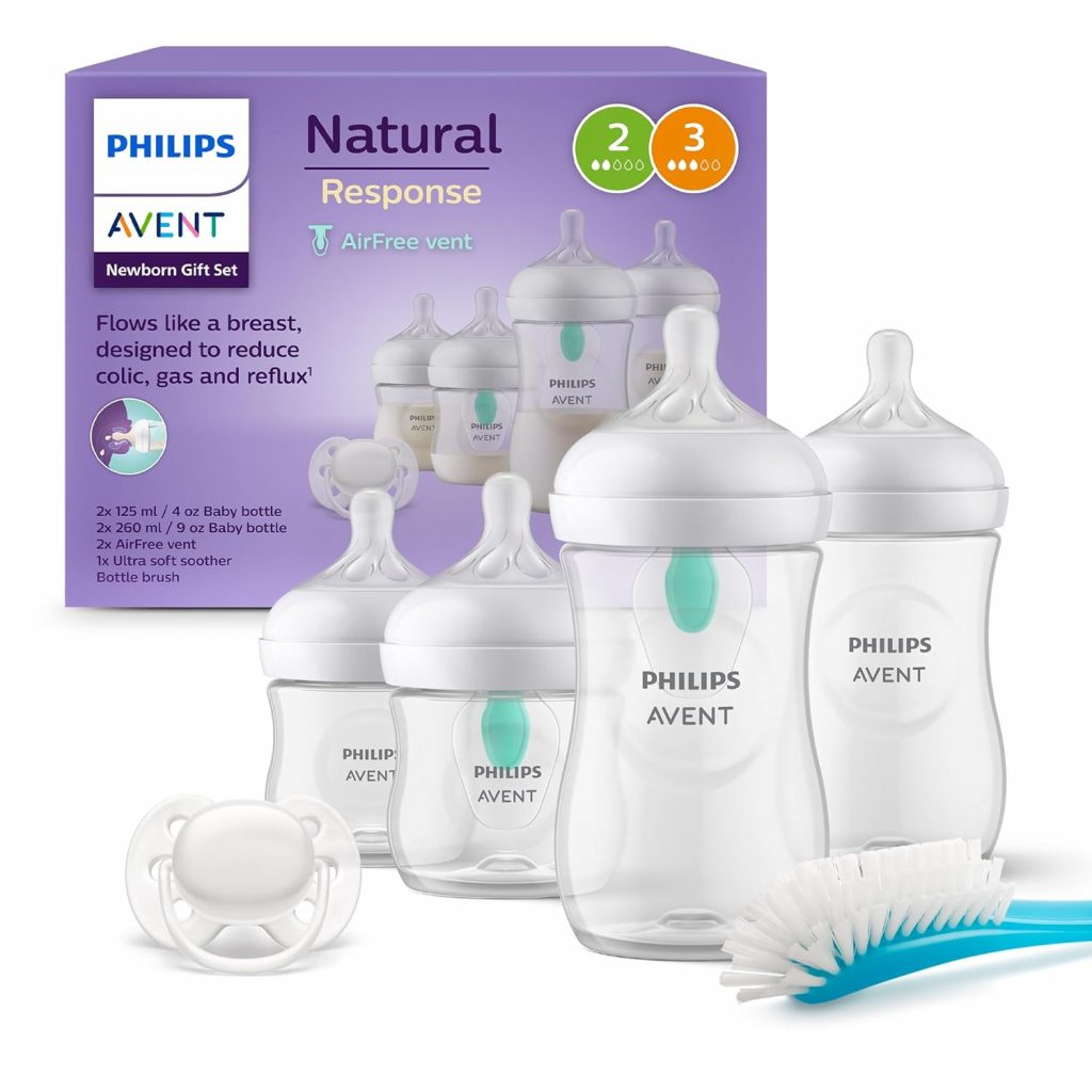 🤴 Philips AVENT Babyflaschen mit AirFree Ventil, Geschenkset für Neugeborene – 4 Babyflaschen, ultra soft Schnuller und Flaschenbürste, Babys von 0–12 Monaten und älter (Modell SCD657/11)24,99€ statt 49,99€ – 51,0 🔥🚚 Verkauft durch Amazon und Versand durch Amazon2,801 Bewertungen: 4.6 / 5.0 ⭐️⭐️⭐️⭐️⭐️🛒 zu Amazon https://www.amazon.de/dp/B0BWFLY8HV/?tag=preisfehlerheute-21