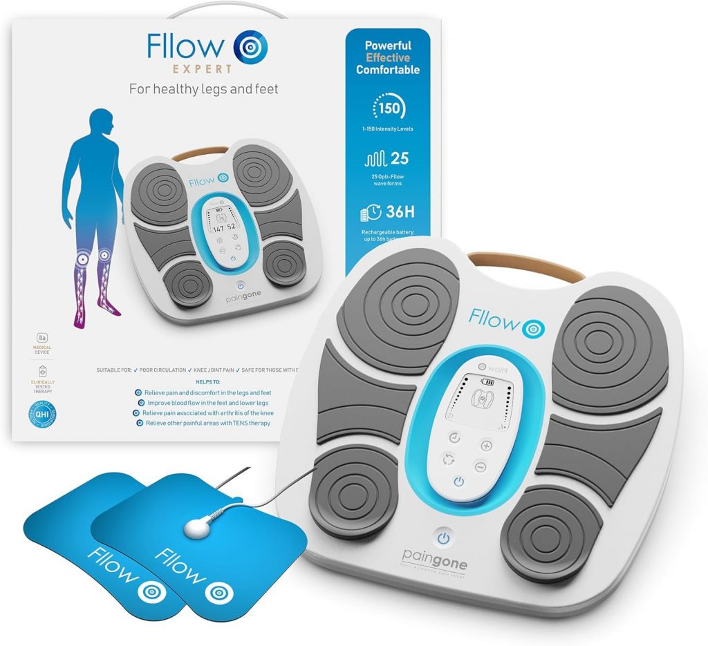 Fllow EMS-Tens Fußmassagegerät - Smarte Impulstherapie mit Elektrostimulation zur Durchblutungsförderung - 150 Stufen - kabellos - mit Arthro-Pads254,74€ statt 299,70€➡️ https://www.amazon.de/dp/B0FXBC1HWC/?tag=preisfehlerheute-21