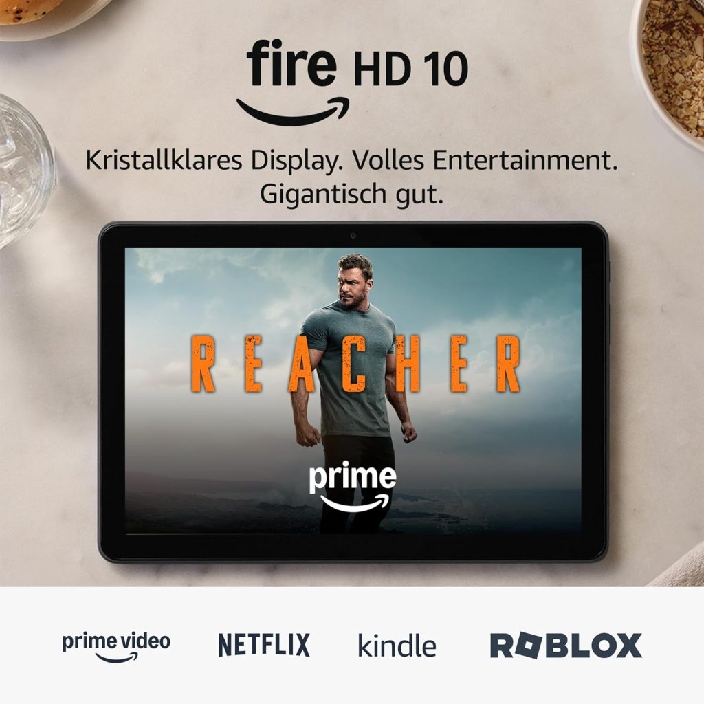 🤴 Fire HD 10-Tablet 2023 (Neueste Generation), für Entspannung optimiert, brillantes 10,1-Zoll-Full-HD-Display, Octa-Core-Prozessor, 3 GB RAM, bis zu 13h Akkulaufzeit, 32 GB, schwarz, mit Werbung89,99€ statt 164,99€ - 46,00 % 🔥🚚 Verkauft durch Amazon und Versand durch Amazon3,329 Bewertungen: 4.3 / 5.0 ⭐️⭐️⭐️⭐️🛒 zu Amazon https://www.amazon.de/dp/B0CXL5RV2F/?amp%3Btag=preisfehlerheute-21&%3Bamp%3Bth=1&%3Bamp%3Bpsc=1&tag=preisfehlerheute-21
