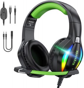 👑 PG1 RGB Gaming Headset für PS4, PS5, PC, Switch, Xbox, Headset mit LED und Gaming Kopfhörer mit Mikrofon, Noise Cancelling Kopfhörer mit 3.5mm Klinke Schwarz-Dunkel grün19,98€ statt 99,99€ - 81,00 % 🔥🚚 Verkauft von MOONING LIMITED und Versand durch Amazon44 Bewertungen: 4.4 / 5.0 ⭐️⭐️⭐️⭐️🛒 zu Amazon https://www.amazon.de/dp/B0FPM6CS62/?th=1&%3Bpsc=1&%3Btag=preisfehlerheute-21&tag=preisfehlerheute-21