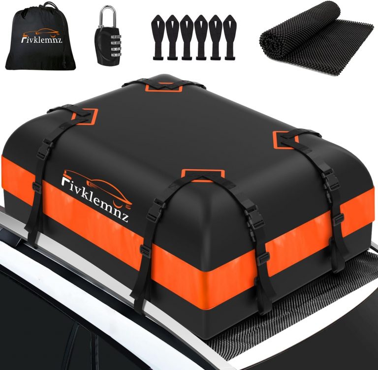 👑 FIVKLEMNZ Dachbox Auto, Dachgepäckträger Tasche, Wasserdicht für alle Fahrzeugdächer mit/ohne Gepäckträger Inklusive Topper Anti-Rutsch-Matte + Verstärkte Gurte +6 Türhaken +Gepäckschloss(15 Kubikfuß)75,98€ statt 109,99€ - 31,00 % 🔥🚚 Verkauft von FIVKLEMNZ DE und Versand durch Amazon5,617 Bewertungen: 4.3 / 5.0 ⭐️⭐️⭐️⭐️🛒 zu Amazon https://www.amazon.de/dp/B0D8BM6S1R/?amp%3Btag=preisfehlerheute-21&tag=preisfehlerheute-21