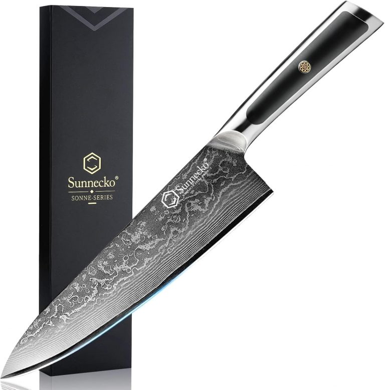 Sunnecko Damastmesser 20cm Kochmesser Küchenmesser - Scharf Messer aus Damaststahl, Damast Küchenmesser mit Ergonomischer Griff, Fleischmesser für Küche, Perfekt Geschenk für Weihnachten44,05€ statt 72,59€➡️ https://www.amazon.de/dp/B09K3YRNP5/?tag=preisfehlerheute-21