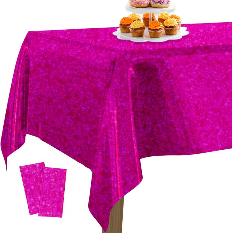 PartyWoo Folientischdecke Magenta, 2 STÜCK Irisierende Tischdecke mit Punkten, 137 x 274 cm/ 54 x 108 Zoll Rechteckige Tischdecke Abwaschbar für 6 bis 8 Fuß Tisch, Tischdecke für Geburtstag, Hochzeit1.99€ ➡️ https://www.amazon.de/dp/B0CJB8QTVF/?tag=preisfehlerheute-21