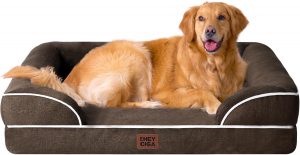 EHEYCIGA Orthopädisches Hundebett Grosse Hunde, 112x81cm, Memory Foam Hundekorb XL, Waschbar Hundesofa Wasserdicht rutschfest, Hundecouch mit Hohem Rand, Braun50,91€ statt 59,99€➡️ https://www.amazon.de/dp/B0CJ2YV4L7/?tag=preisfehlerheute-21