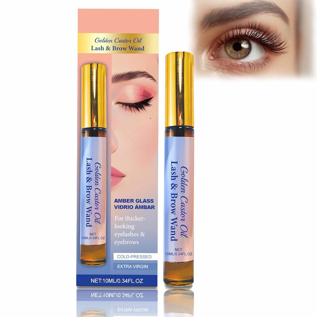 Wimpernserum, lash serum 10ml – Mit pflegendem Rizinusöl für geschmeidige und schönere Wimpern
