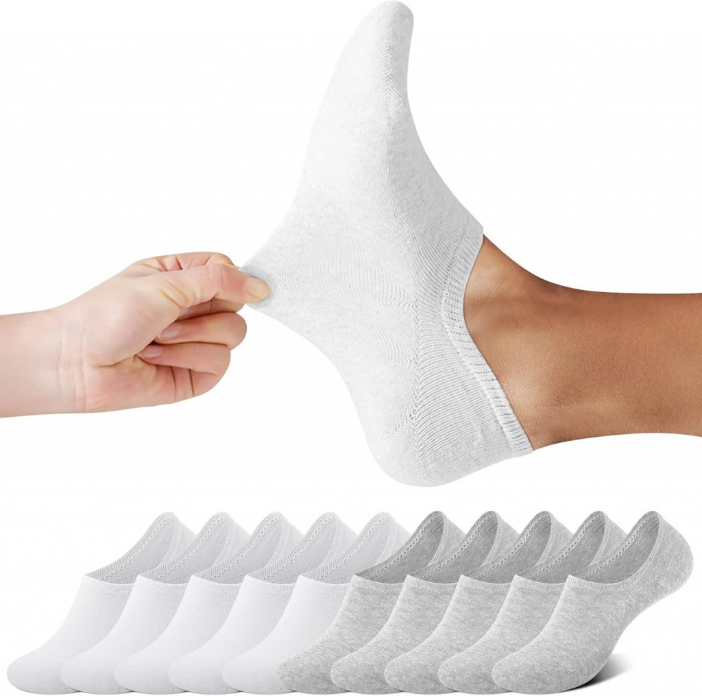 🤴 FALARY Sneaker Socken Damen & Herren 10 Paar Füßlinge Sneakersocken Unsichtbare Füsslinge Footies Gr. 35-