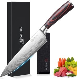 🤴 PAUDIN Kochmesser, Klingenlänge 20 cm Profi Küchenmesser Messer Chefmesser Allzweckmesser aus hochwertigem Carbon Edelstahl, Extra Scharfe Messerklinge mit ergonomischem Griff21,21€ statt 32,97€ - 36,00 % 🔥🚚 Verkauft von PaudinStore EU und Versand durch Amazon8,641 Bewertungen: 4.6 / 5.0 ⭐️⭐️⭐️⭐️⭐️🛒 zu Amazon https://www.amazon.de/dp/B07BVQYH37/?th=1&%3Bpsc=1&%3Btag=preisfehlerheute-21&tag=preisfehlerheute-21