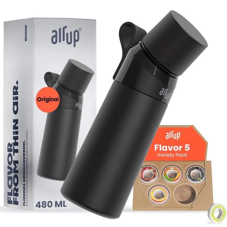 🤴 air up® Twist Pro Flasche Steel Starter Set Original aus Edelstahl inkl. Pods in 5 Geschmacksrichtungen, zuckerfrei I 480ml Isolierflasche mit Geschmack, hält Wasser 14 Std. kalt I Schwarz49,99€ statt 67,98€ - 27,00 % 🔥🚚 Verkauft von air up und Versand durch Amazon6,523 Bewertungen: 4.1 / 5.0 ⭐️⭐️⭐️⭐️🛒 zu Amazon https://www.amazon.de/dp/B0CYSZRBGQ/?amp%3Btag=preisfehlerheute-21&amp%3Bth=1&amp%3Bpsc=1&tag=preisfehlerheute-21