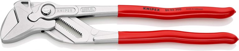 KNIPEX Zangenschlüssel, verchromt, 300 mm, greift stufenlos bis 68 mm, Feinverstellung per Knopfdruck, Schraubenschlüssel, Armaturenzange, 86 03 30051,91€ statt 79,61€➡️ https://www.amazon.de/dp/B0007VHBJU/?tag=preisfehlerheute-21