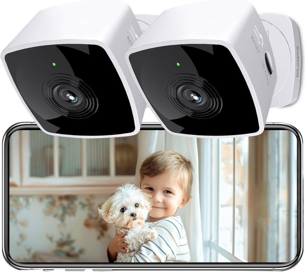 blurams 5GHz Telecamera wifi Interno, 2K Videocamera Sorveglianza Interno Wi-Fi, Dual-Band 2.4/5G, Camera per Cani, Rilevamento Movimento AI, Compatibile con Alexa19.99€ 🏷️ Coupon anwenden➡️ https://www.amazon.de/dp/B0DMCSMC7P/?tag=preisfehlerheute-21