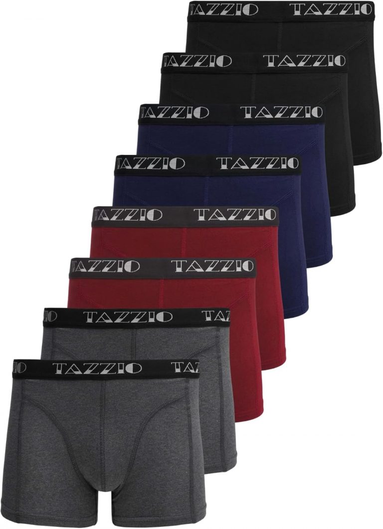 Tazzio Herren Boxershorts BS1000 – 8er Pack Basic Unterhosen Baumwolle – Bequeme Retroshorts mit Komfortbund | Atmungsaktive Männer Unterwäsche in Mix – Größe XL11.50€ ➡️ https://www.amazon.de/dp/B084292MFR/?tag=preisfehlerheute-21