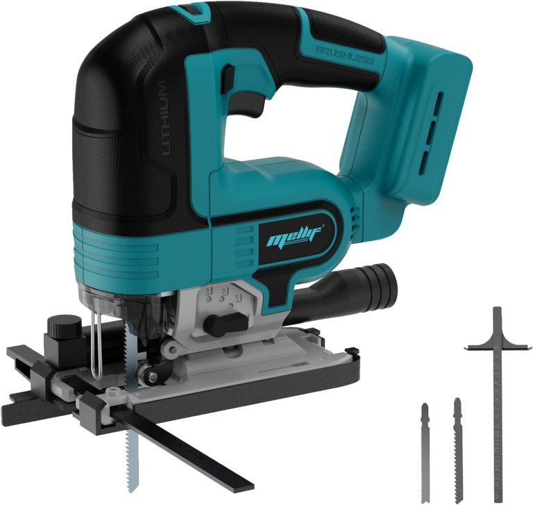 Mellif Akku-Stichsäge 18V – Kompatibel mit Makita LXT Akku, Bürstenloser Motor, Präzise Schnitte, Mit Akkuschutz, Werkzeugloser Sägeblattwechsel, Ohne Akku & Ladegerät35.19€ statt 115.99€🏷️ Coupon anwenden➡️ https://www.amazon.de/dp/B0DL61FMPR/?tag=preisfehlerheute-21