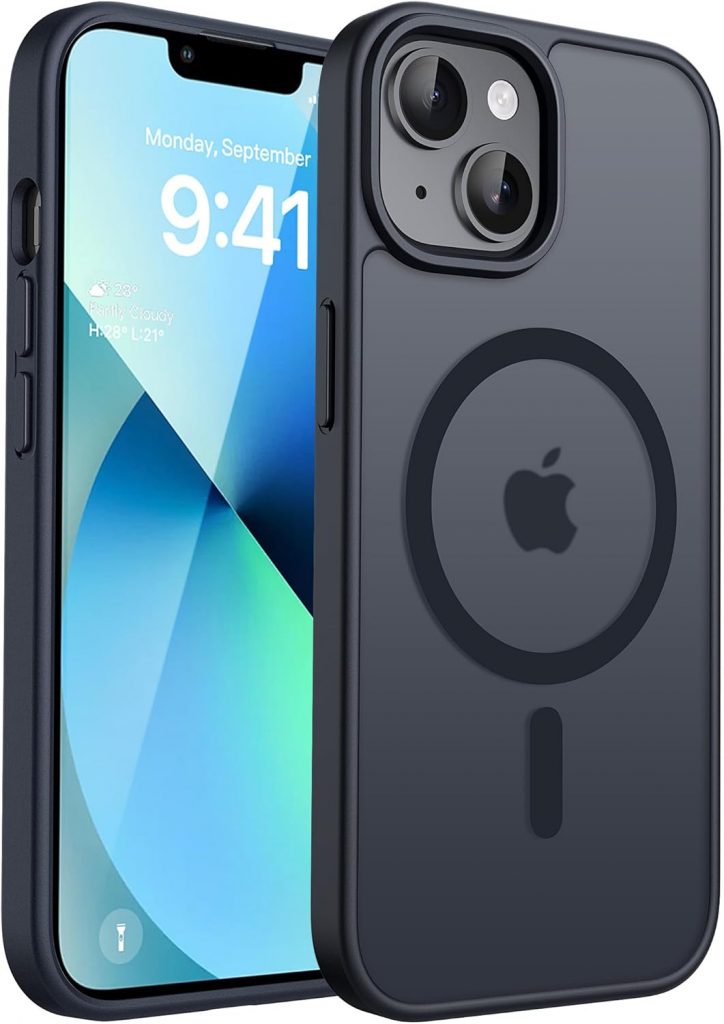 CACOE für iPhone 13/14 Hülle Kameraschutzend, Kompatibel mit MagSafe, Stoßfest Kratzfest Magnetisch Rückseite Handyhülle für iPhone 13/14 Case Transluzente11,24€ statt 14,99€➡️ https://www.amazon.de/dp/B0C3VP7KMX/?tag=preisfehlerheute-21