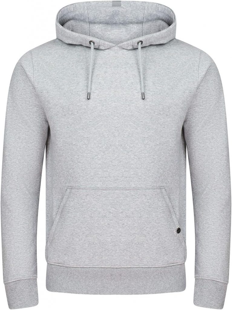 riverso Hoodie Herren RIVTheo Regular Fit Kapuzenpullover Pullover, Größe:XXL, Farbe:Grey Melange Standard 1 (23000)