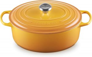 Le Creuset Signature Gusseisen-Bräter mit Deckel, Ø 31 cm, Oval, Für alle Herdarten und Induktion geeignet, Volumen: 6,3 l, 5,705 kg, Nectar, 21178316724430298,99€ statt 445,00€➡️ https://www.amazon.de/dp/B09JV91V8Y/?tag=preisfehlerheute-21