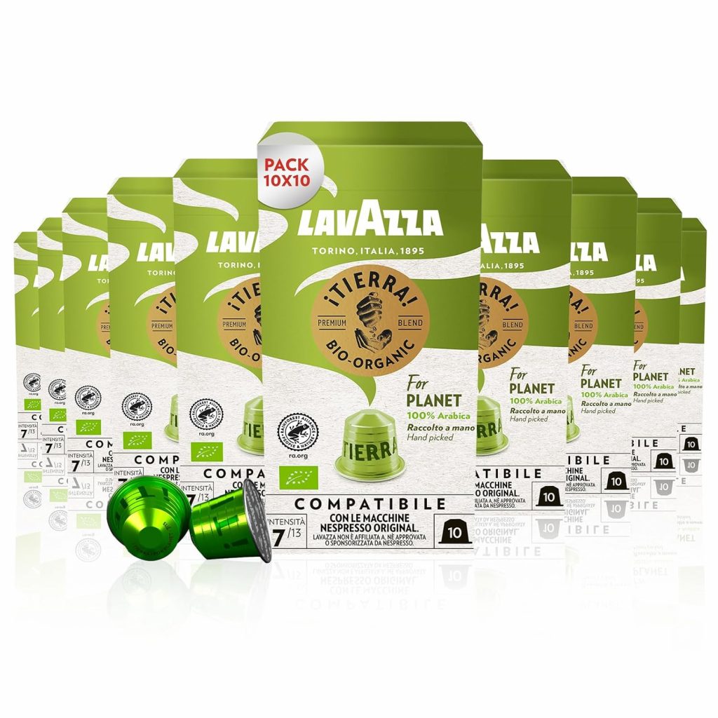 👑 Lavazza Espresso Tierra For Planet Bio-Organic 10 x 10 Kapseln29,09€ statt 39,90€ - 28,00 % 🔥🚚 Verkauft durch Amazon und Versand durch Amazon555 Bewertungen: 4.4 / 5.0 ⭐️⭐️⭐️⭐️🛒 zu Amazon https://www.amazon.de/dp/B09BFFY8M7/?amp%3Btag=preisfehlerheute-21&%3Bamp%3Bth=1&%3Bamp%3Bpsc=1&tag=preisfehlerheute-21