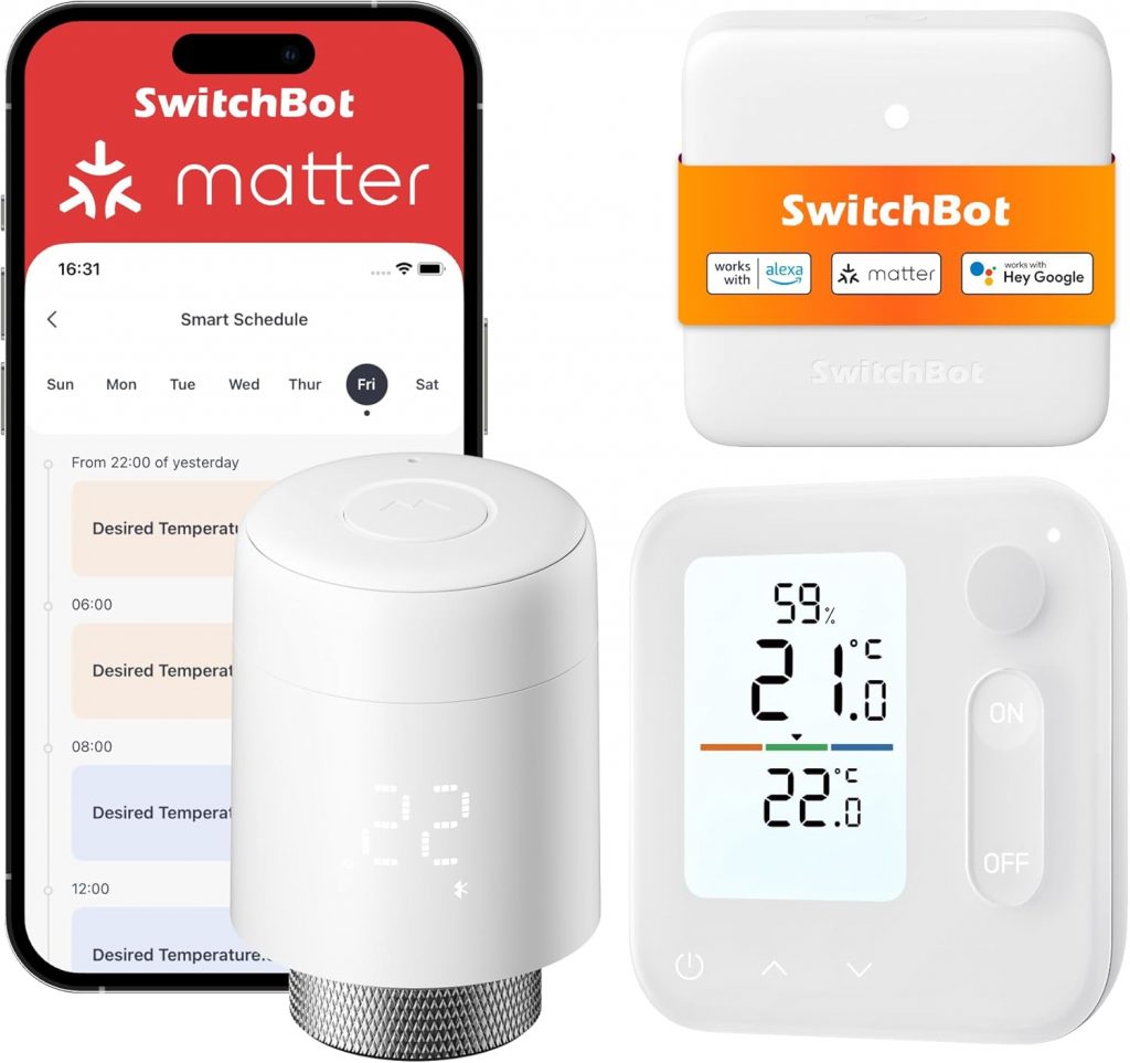 👑 SwitchBot Smart Heizkörperthermostat-Panel Combo – App- und Zeit-Steuerung, Energieseinsparung, einfache Installation, kompatibel mit Alexa, Apple Home und Home Assistant69,29€ statt 109,99€ – 38,0 🔥🚚 Verkauft von SwitchBot und Versand durch Amazon195 Bewertungen: 4.1 / 5.0 ⭐️⭐️⭐️⭐️🛒 zu Amazon https://www.amazon.de/dp/B0FS781V14/?th=1&tag=preisfehlerheute-21#038;psc=1&tag=preisfehlerheute-21