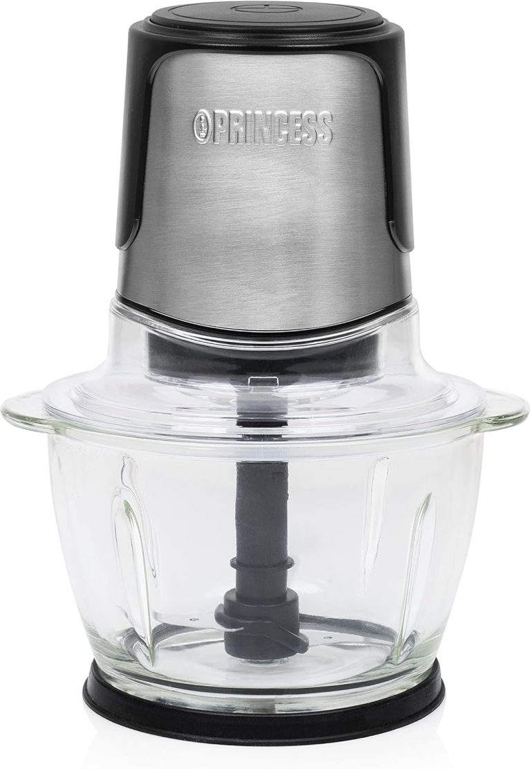 Princess Mini Zerkleinerer – 2 Edelstahlklingen, Glasbehälter 1 l, 300 W, 22105118,80€ statt 42,98€➡️ https://www.amazon.de/dp/B07VQP212V/?tag=preisfehlerheute-21