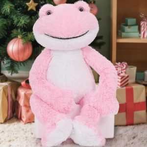 MorisMos Frosch Kuscheltier groß XXL, 60cm Rosa Frosch Plüschtier Stofftier, weich Frog Stuffed Animal Geburtstag Weihnachten Geschenk Kinder9.90€ ➡️ https://www.amazon.de/dp/B0FHZVFHKQ/?tag=preisfehlerheute-21