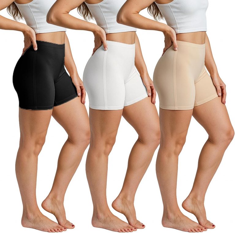 Yolev 3er-Pack Radlerhose Damen Boxershorts Unterwäsche Anti Scheuern Frauen Panties Hotpants Nahtlose Unterhose Hohe Taille Boxershort Radlerhose Kurze für Yoga Fitness Täglich Tragen (M)4.59€ ➡️ https://www.amazon.de/dp/B0FJ25SVRJ/?tag=preisfehlerheute-21