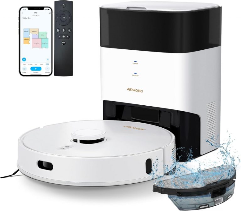AIRROBO GT21 Saugroboter mit Wischfunktion: Staubsauger Roboter mit 3.5L Absaugstation | LiDAR Navigation | 180Min Laufzeit | Automatischer Entleerung | Starker Saugkraft | App-Steuerung126,90€ statt 178,49€➡️ https://www.amazon.de/dp/B0DWXJ4LPK/?tag=preisfehlerheute-21
