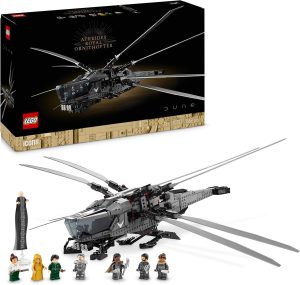 LEGO 10327 Icons Dune Atreides Royal Ornithopter, Set zum Sammeln f&uuml;r Erwachsene, Film-Geschenk f&uuml;r M&auml;nner, Frauen und Fans, Modell-Flugzeug mit 8 Figuren, darunter Paul Atreides und Baron Harkonnen99,99&euro; statt 164,99&euro;➡️ https://www.amazon.de/dp/B01N1O0F2K/?tag=preisfehlerheute-21