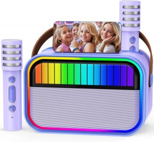 👑 Karaoke Maschine für Kinder und Erwachsene, Kinderspielzeug für 3–12 jährige Mädchen Geburtstagsgeschenk, tragbarer Karaoke Maschine mit 2 Mikrofonen, Mädchengeschenk für Mädchen (Lila)13,99€ statt 39,99€ - 66,00 % 🔥🚚 Verkauft von Ankuka-DE und Versand durch Amazon217 Bewertungen: 4.5 / 5.0 ⭐️⭐️⭐️⭐️⭐️🛒 zu Amazon https://www.amazon.de/dp/B0DXT6XYV1/?th=1&%3Bpsc=1&%3Btag=preisfehlerheute-21&tag=preisfehlerheute-21