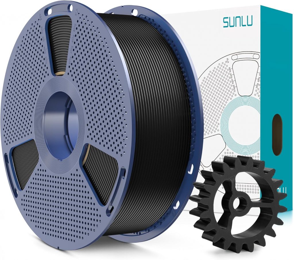 SUNLU PLA+2.0 Filament 1.75mm, Upgrade PLA Plus 3D Drucker Filament, Stärker und robuster, High Speed PLA+ Filament, Maßgenauigkeit +/-0,02mm, 1KG 3D Druck PLA+ Filament, Schwarz12,97€ statt 16,99€➡️ https://www.amazon.de/dp/B0DHCT8YDN/?tag=preisfehlerheute-21