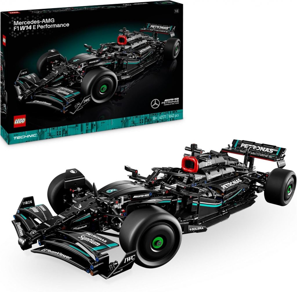 🤴 LEGO Technic Mercedes-AMG F1 W14 E Performance Set für Erwachsene, Maßstabsgetreuer Rennwagen Modellbausatz, Sammlerstücke für Zuhause oder Büro, Formel 1 Geschenke für Männer, Frauen 42171155,99€ statt 219,99€ – 3 🔥🚚 Verkauft durch Amazon und Versand durch Amazon1,350 Bewertungen: 4.7 / 5.0 ⭐️⭐️⭐️⭐️⭐️🛒 zu Amazon https://www.amazon.de/dp/B0CFVZ74KT/?tag=preisfehlerheute-21