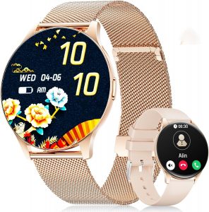 👑 LIGE Smartwatch Damen(2 Armbändern),1.43" HD AMOLED Display Smartwatch mit Telefonfunktion,Fitnessuhr,Sportuhr mit 120+ Sportmodi,Schlaftracking,Menstruationszyklus,Uhr für iOS/Android,Roségold56,99€ statt 119,99€ - 53,00 % 🔥🚚 Verkauft von MOON WATCHES und Versand durch Amazon109 Bewertungen: 4.4 / 5.0 ⭐️⭐️⭐️⭐️🛒 zu Amazon https://www.amazon.de/dp/B0FHDBHSZN/?th=1&%3Bpsc=1&%3Btag=preisfehlerheute-21&tag=preisfehlerheute-21
