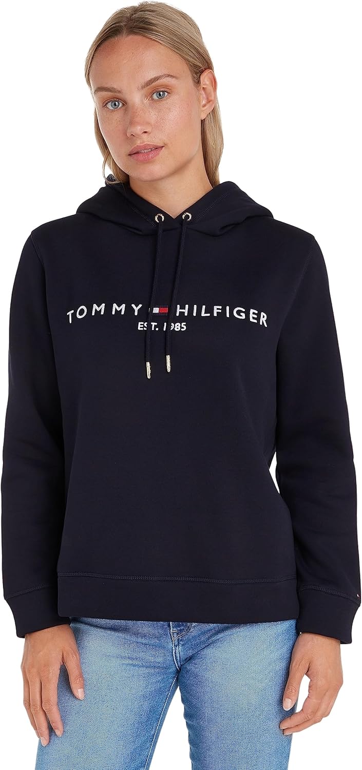 Tommy Hilfiger Damen Hoodie Heritage mit Kapuze, Blau (Desert Sky), M62,82€ statt 119,90€➡️ https://www.amazon.de/dp/B097D6STD8/?tag=preisfehlerheute-21
