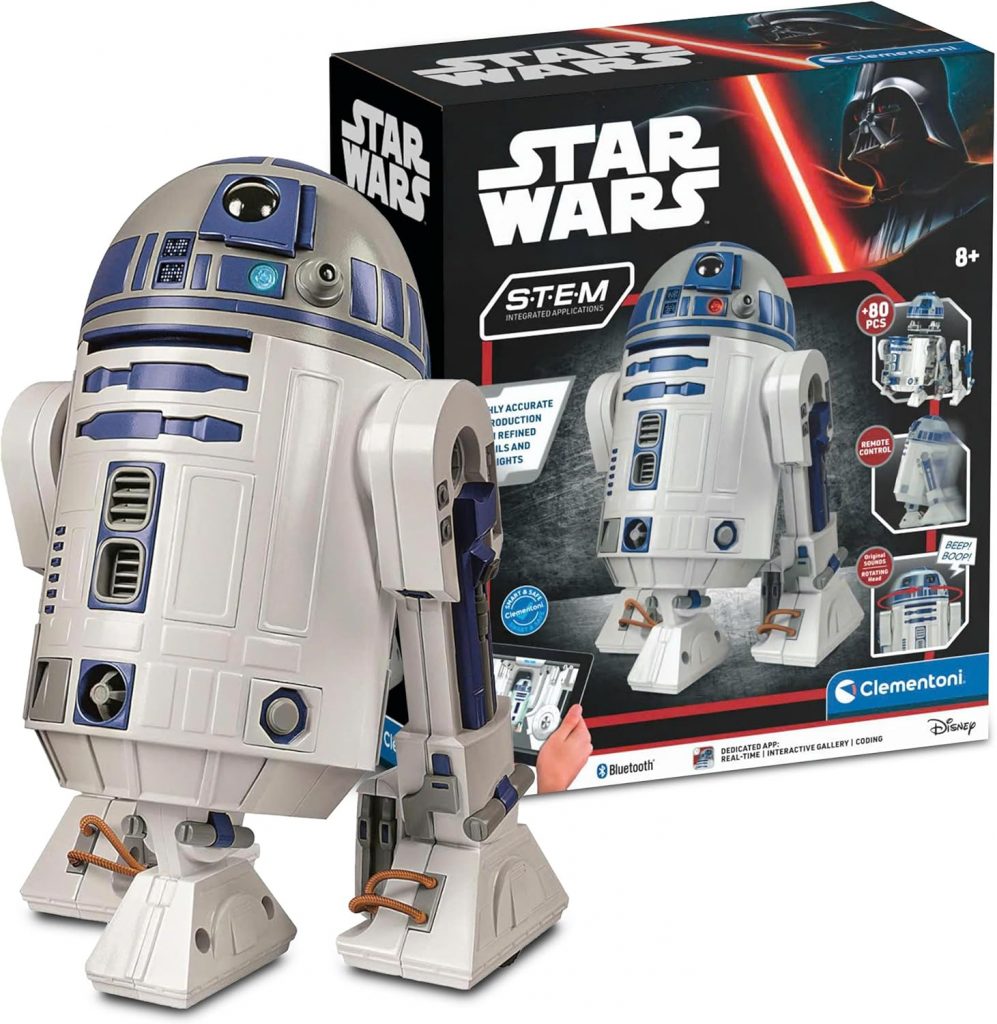 👑 Clementoni Star Wars R2-D2 Roboter - Bausatz mit über 50 Teilen für Kinder ab 8 Jahren - Inkl. App zur Programmierung - Lernspielzeug mit Mint-Ansatz - 5945744,79€ statt 69,98€ - 37,00 % 🔥🚚 Verkauft durch Amazon und Versand durch Amazon37 Bewertungen: 4.5 / 5.0 ⭐️⭐️⭐️⭐️⭐️🛒 zu Amazon https://www.amazon.de/dp/B0FHWTD7GX/?amp%3Btag=preisfehlerheute-21&tag=preisfehlerheute-21