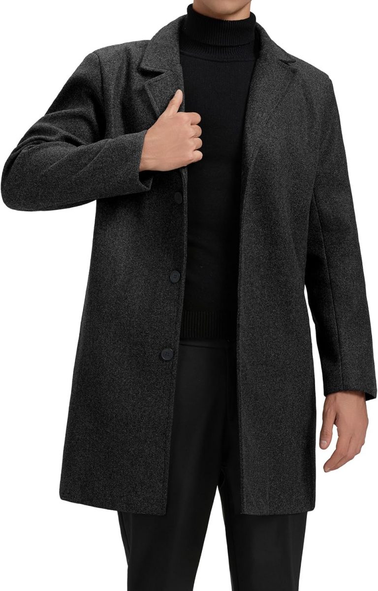 GLESTORE Mantel Herren Wintermantel Lang Trenchcoat Herrenmantel Winter Coat Men Schwarz M42,17€ statt 79,99€➡️ https://www.amazon.de/dp/B0FKTGZY51/?tag=preisfehlerheute-21