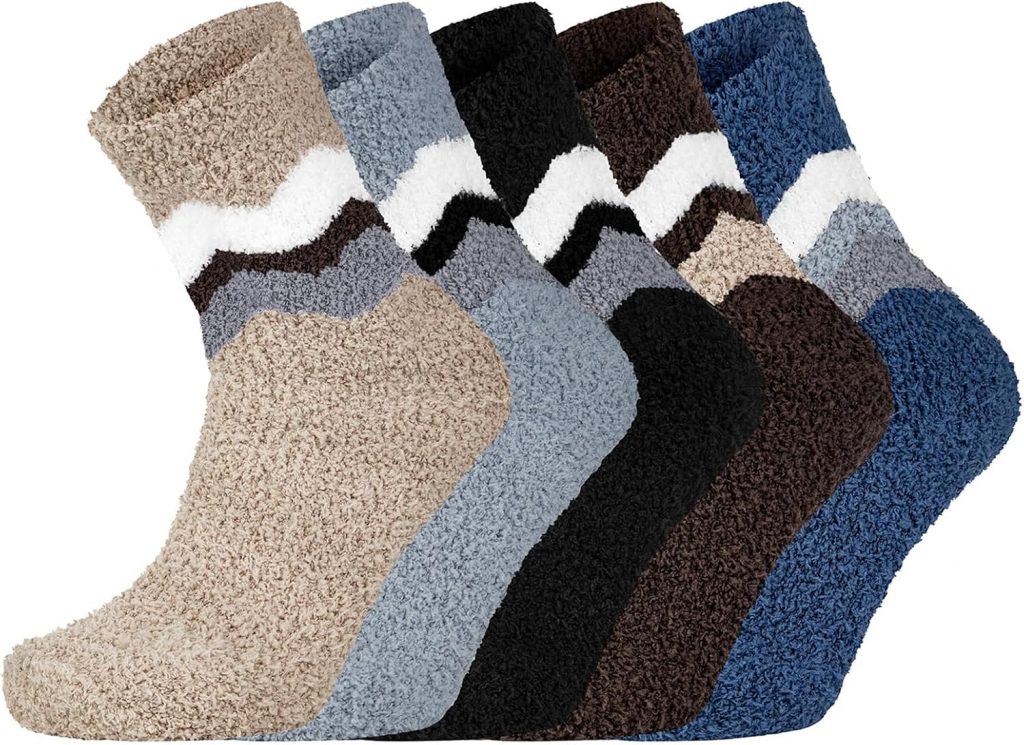 Chalier Cozy 5 Paar Dicke Kuschelsocken Weiche Komfortable Winter Herren Socken Warm Home Flauschige Bett Socken Geschenke für Männer Frauen9,44€ statt 14,99€➡️ https://www.amazon.de/dp/B0C5J7FVBR/?tag=preisfehlerheute-21