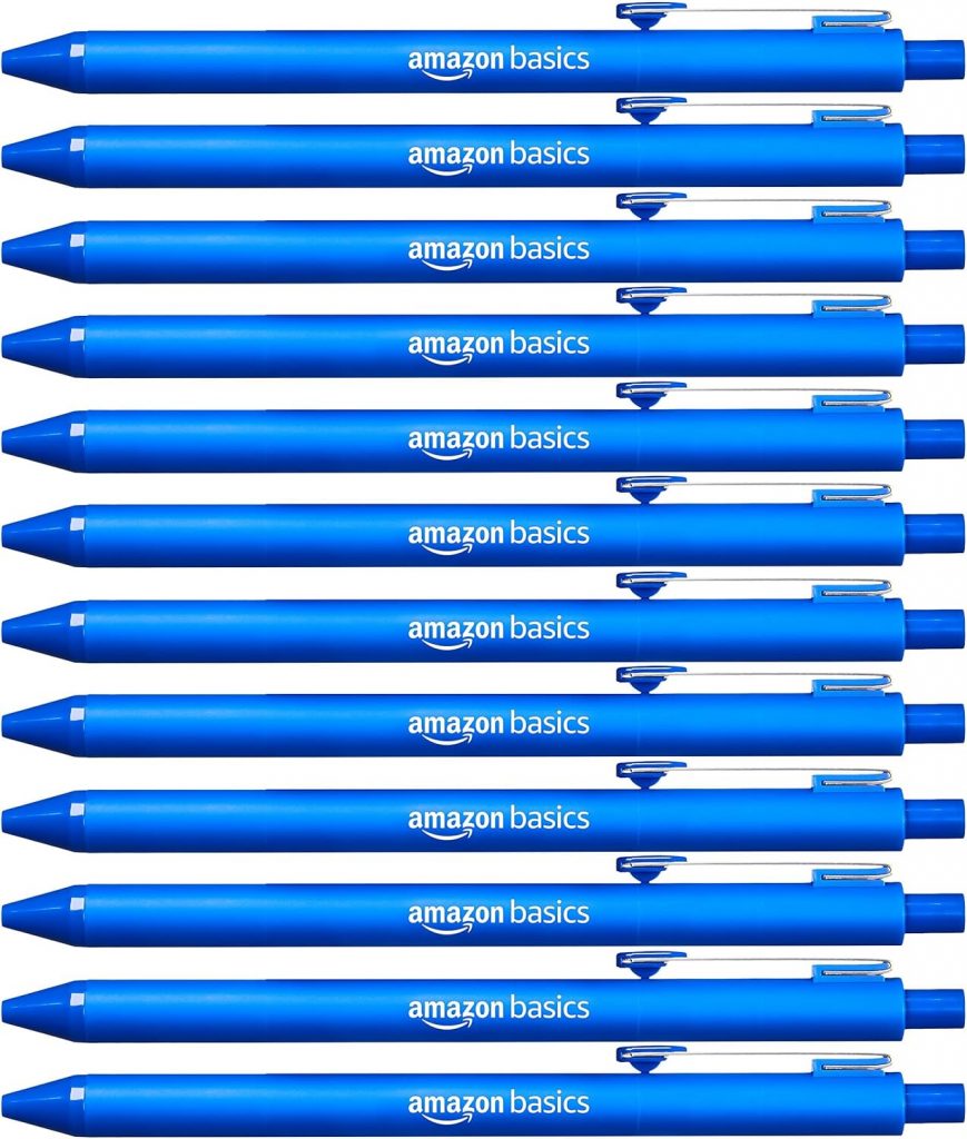 🤴 Amazon Basics Einziehbarer Kugelschreiber - Blau - 12er-Pack6,29€ statt 8,99€ - 31,00 % 🔥🚚 Verkauft durch Amazon und Versand durch Amazon12,750 Bewertungen: 4.5 / 5.0 ⭐️⭐️⭐️⭐️⭐️🛒 zu Amazon https://www.amazon.de/dp/B07BDV7QXS/?amp%3Btag=preisfehlerheute-21&%3Bamp%3Bth=1&%3Bamp%3Bpsc=1&tag=preisfehlerheute-21