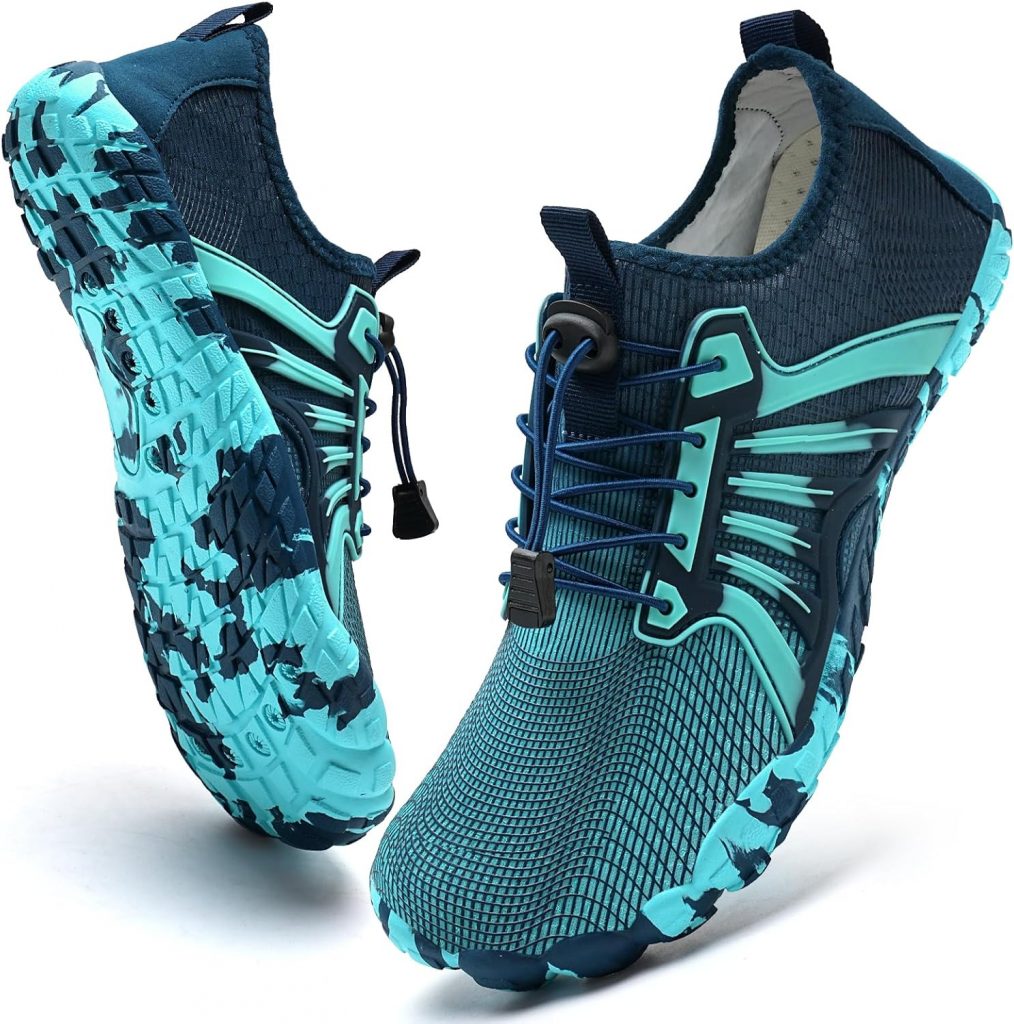 IceUnicorn Barfußschuhe Damen Herren Breite Traillaufschuhe Zehenschuhe Unisex Schwimmschuhe Strandschuhe Aquaschuhe(BlauGrün, 43EU)18,40€ statt 21,65€➡️ https://www.amazon.de/dp/B0DSKXHPXN/?tag=preisfehlerheute-21