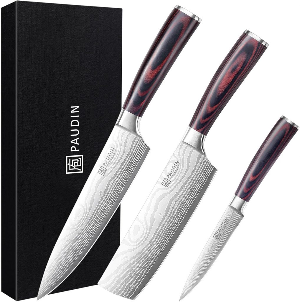 🤴 PAUDIN Messerset, Küchenmesser Set 3-tlg aus hochwertigem Carbon Edelstahl, Ultra Scharfes Messer set mit Chefmesser Hackmesser Allzweckmesser, Profi Kochmesser mit Pakkaholz Griff47,49€ statt 69,00€ - 32,00 % 🔥🚚 Verkauft von PaudinStore EU und Versand durch Amazon2,829 Bewertungen: 4.7 / 5.0 ⭐️⭐️⭐️⭐️⭐️🛒 zu Amazon https://www.amazon.de/dp/B09V19R51H/?amp%3Btag=preisfehlerheute-21&%3Bamp%3Bth=1&%3Bamp%3Bpsc=1&tag=preisfehlerheute-21