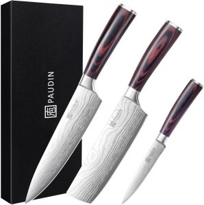 🤴 PAUDIN Messerset, Küchenmesser Set 3-tlg aus hochwertigem Carbon Edelstahl, Ultra Scharfes Messer set mit Chefmesser Hackmesser Allzweckmesser, Profi Kochmesser mit Pakkaholz Griff47,49€ statt 69,00€ - 32,00 % 🔥🚚 Verkauft von PaudinStore EU und Versand durch Amazon2,829 Bewertungen: 4.7 / 5.0 ⭐️⭐️⭐️⭐️⭐️🛒 zu Amazon https://www.amazon.de/dp/B09V19R51H/?th=1&%3Bpsc=1&%3Btag=preisfehlerheute-21&tag=preisfehlerheute-21