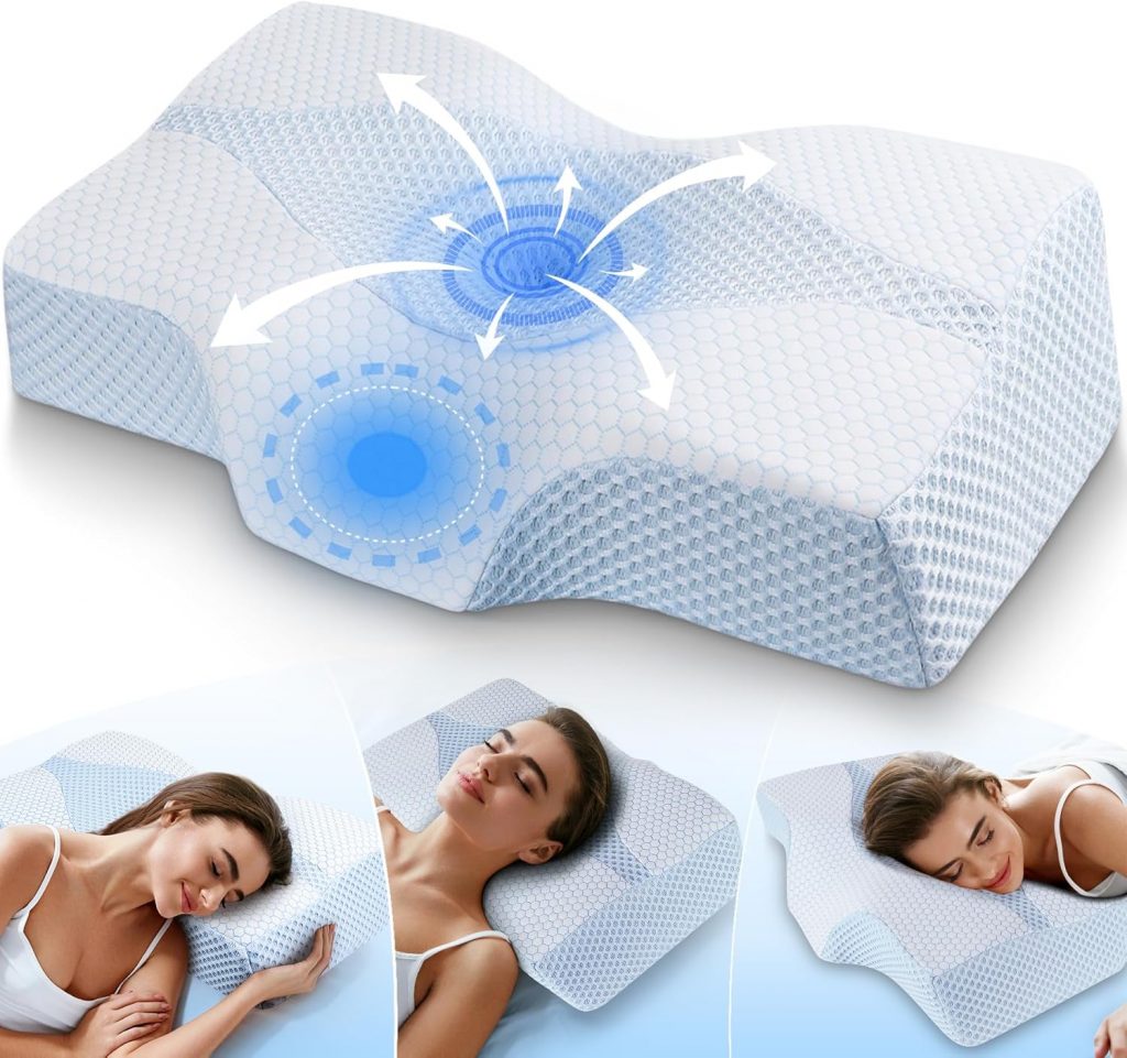 👑 Orthopädisches Memory Foam Kopfkissen Nackenstützkissen Gegen Nacken- & Schulterschmerzen mit 2 Höhen & Waschbarem Bezug – Ergonomisches Schlaf- & Komfortkissen für Seiten- & Rückenschläfer28,48€ statt 46,99€ - 40,00 % 🔥🚚 Verkauft von Hydomi und Versand durch Amazon590 Bewertungen: 4.3 / 5.0 ⭐️⭐️⭐️⭐️🛒 zu Amazon https://www.amazon.de/dp/B0FD34R55C/?amp%3Btag=preisfehlerheute-21&%3Bamp%3Bth=1&%3Bamp%3Bpsc=1&tag=preisfehlerheute-21